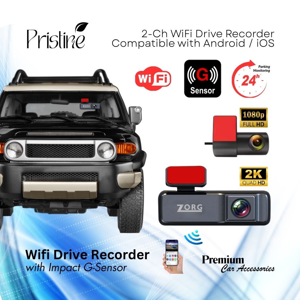 2-Ch WiFi Drive Recorder